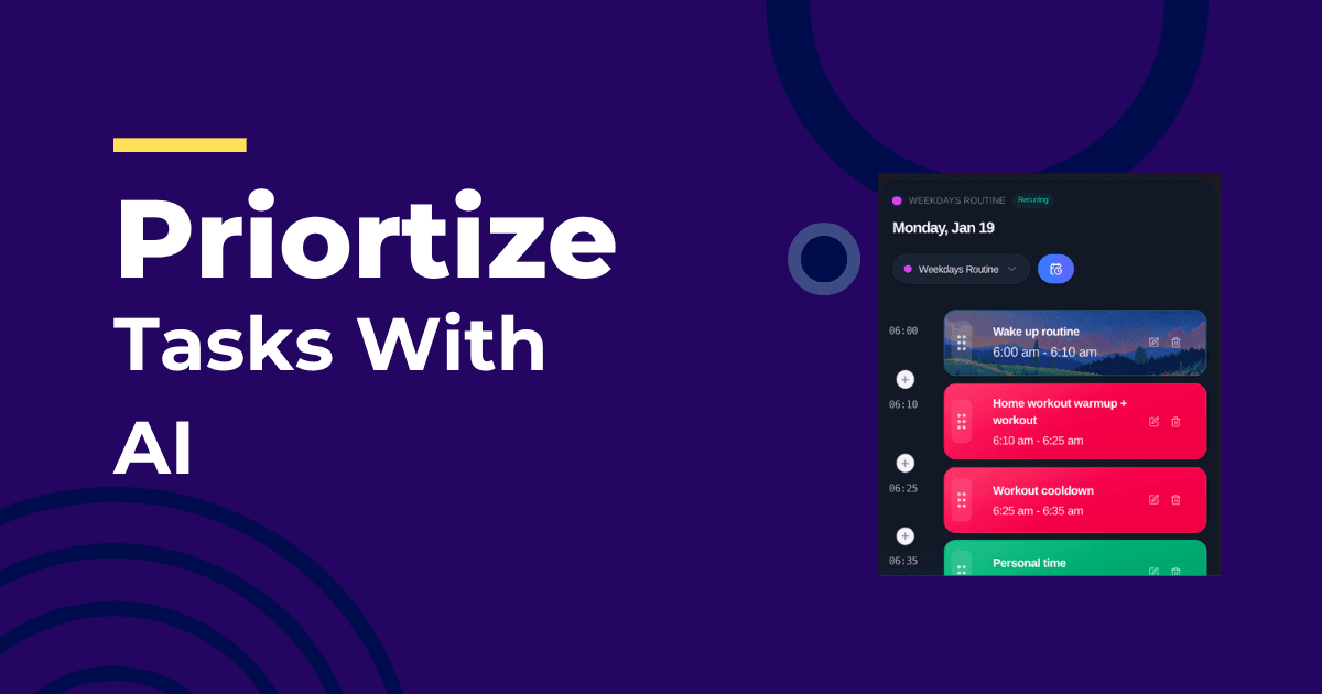 AI task prioritization that adapts in real time